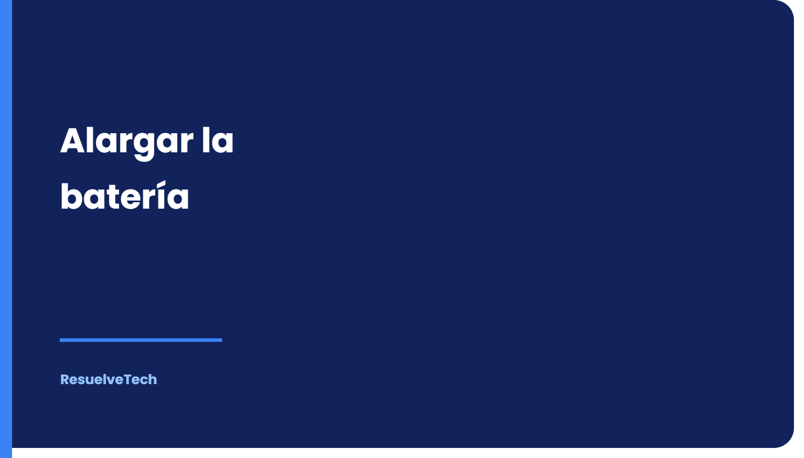 Cómo alargar la batería de tu móvil: trucos que sí funcionan en 2026