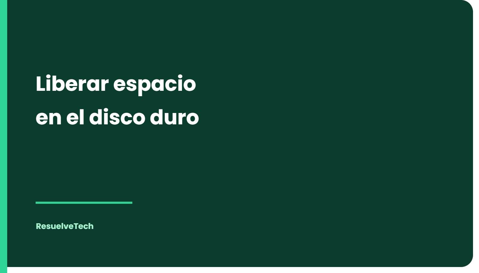 Cómo liberar espacio en el disco duro de tu PC sin borrar tus archivos importantes