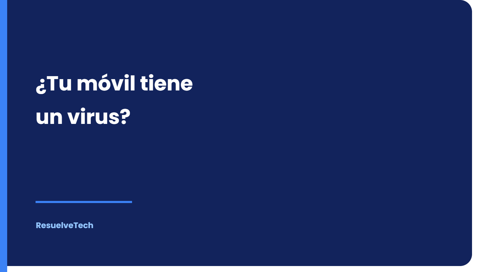 Cómo saber si tu móvil tiene un virus