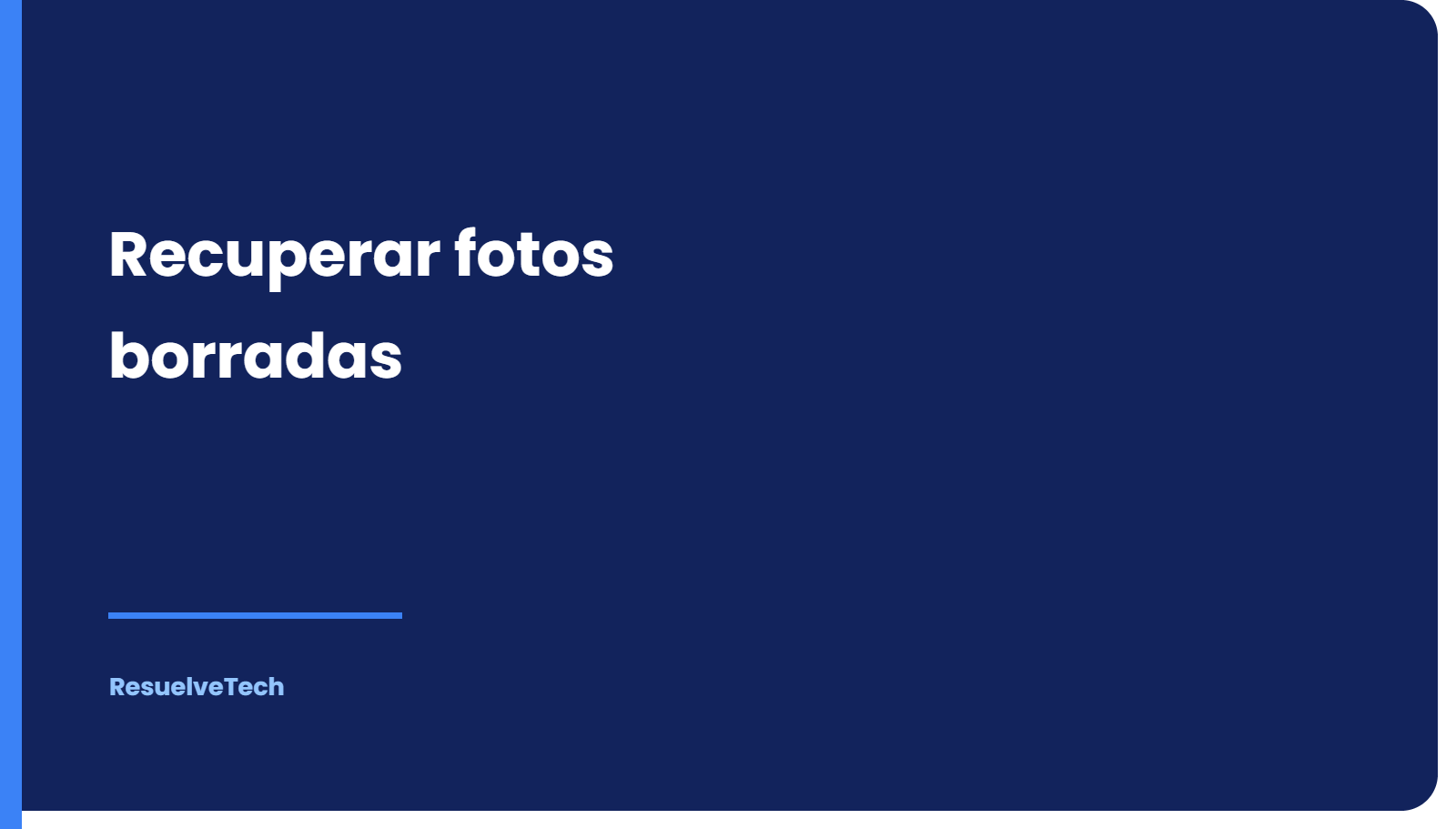 Cómo recuperar fotos borradas de tu móvil (Android e iPhone)